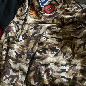 Bape x ovo (drake brand) collab reversible which mean it’s inside out